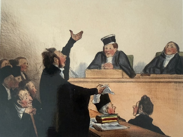 Honoré Daumier, Les Gens de Justice